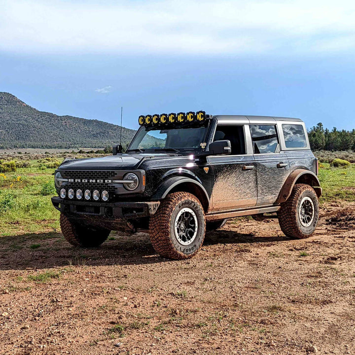 Gravity® LED Pro6 - 39" Light Bar Kit - for 21+ Ford Bronco Front Bumper