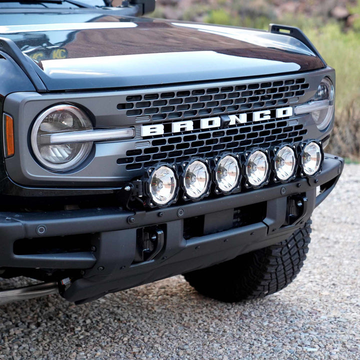 Gravity® LED Pro6 - 39" Light Bar Kit - for 21+ Ford Bronco Front Bumper