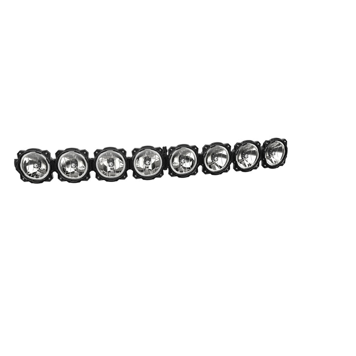 50" KC Gravity Pro6 LED - 8-Light Curved Off Road Light Bar System - 160W Combo Beam