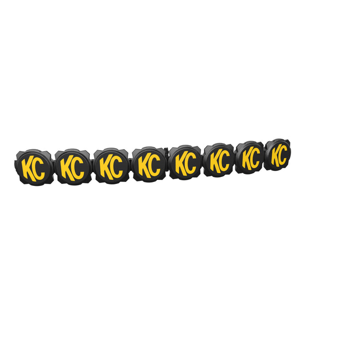 50" KC Gravity Pro6 LED - 8-Light Curved Off Road Light Bar System - 160W Combo Beam