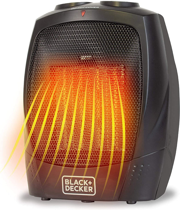 Black Decker Portable Space Heater with Carry Handle - 1500 Watts