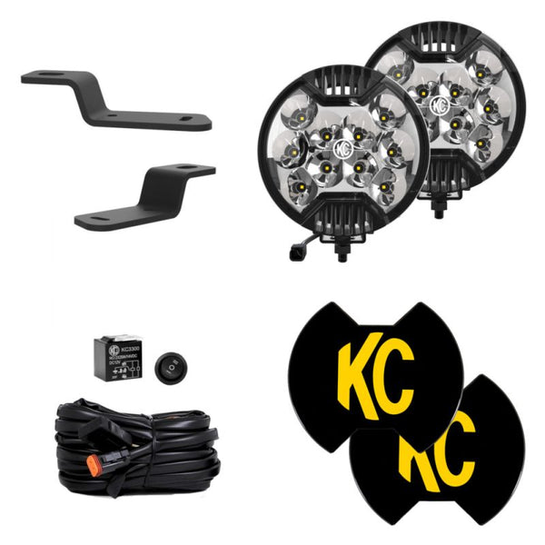 KC SlimLite® LED – 2-Light System – Ditch Light Kits – for 21+ Ford Bronco