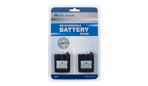 Midland AVP17 Rechargeable Batteries for GXT Series, T290 Series, XT511