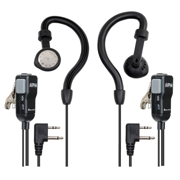 Midland AVPH4  Wrap Around the Ear Headsets