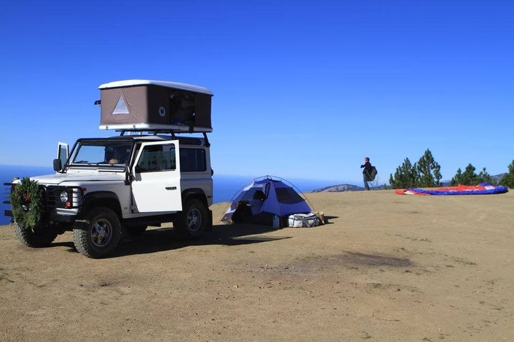 Big Foot Explorer Black Hard Shell Box Popup Roof Top Tent