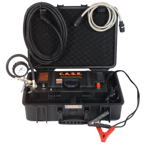 C.A.S.E. - 10.6 CFM Portable Dual Air Compressor