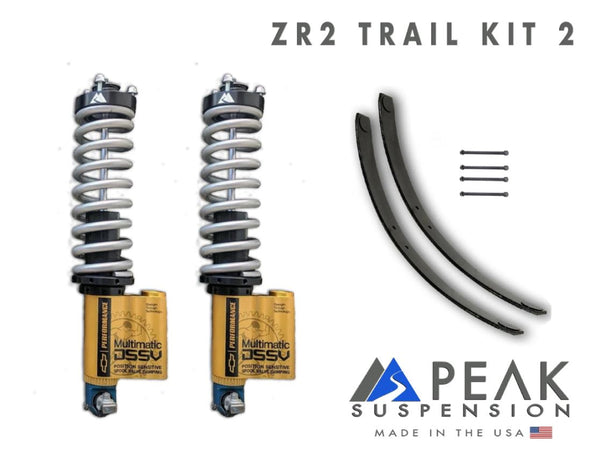 PEAK DSSV Coilover Trail Kit w/ Add a Leaf