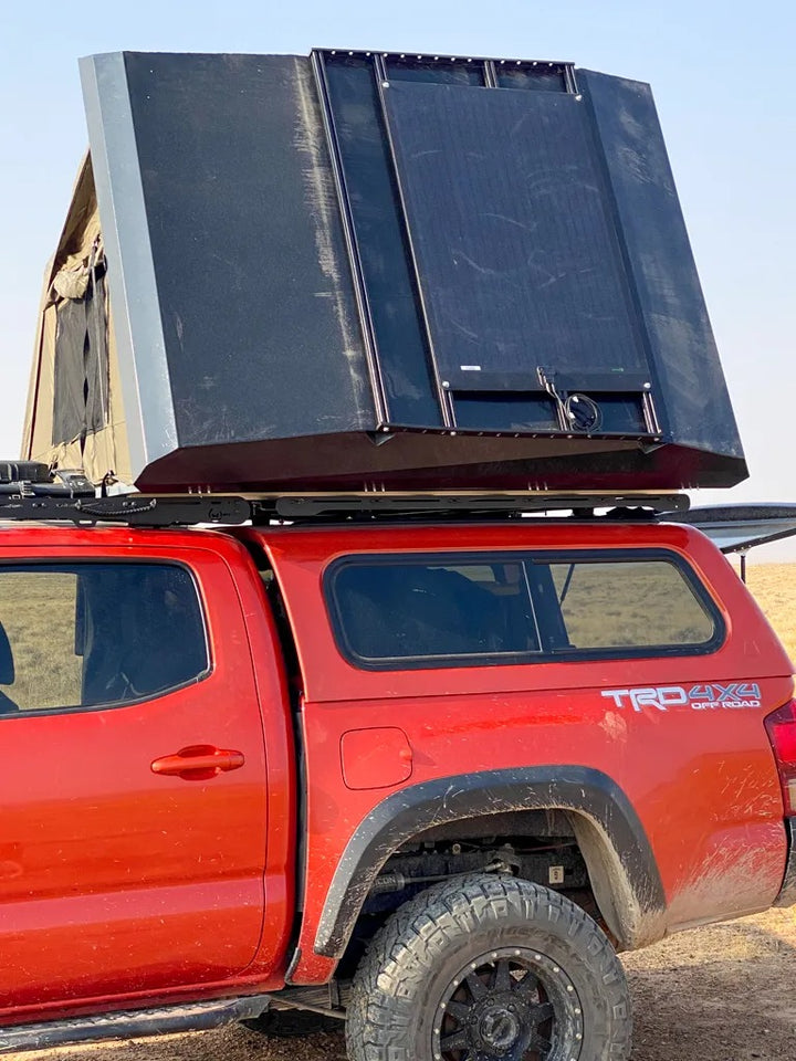 Desert Armor Tank XL - Fast Set-up Sleek Style Hard Shell Roof Top Tent