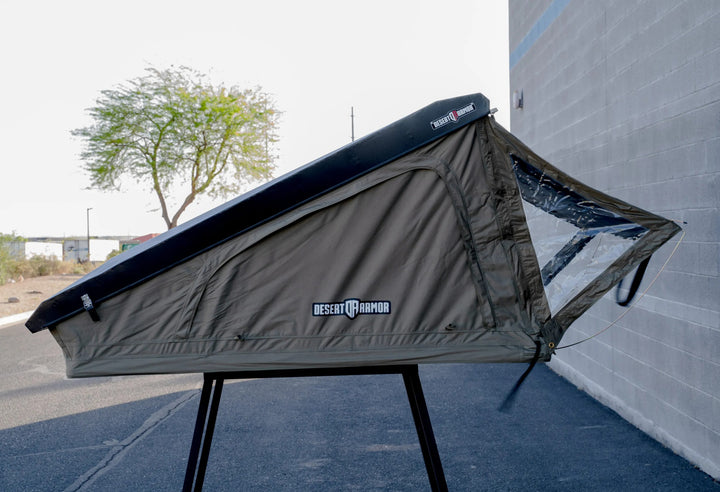 Desert Armor UL - Fast Set-up Sleek Style Hard Shell Roof Top Tent