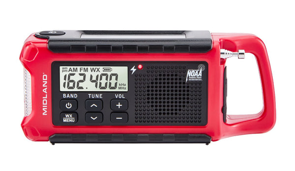 Midland ER210  E+READY® Compact Emergency Crank Wx Radio