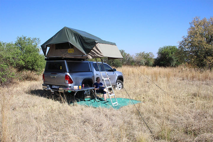 Eezi Awn Fun Large Soft Shell Roof Top Tent with Covered Entrance