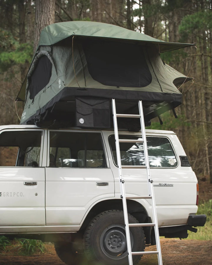 Feldon Shelter Crow's Nest - Regular - Quick Set-up Green Soft Shell Roof Top Tent