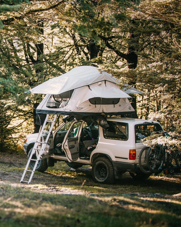 Feldon Shelter Crow's Nest - Regular - Quick Set-up Grey Soft Shell Roof Top Tent