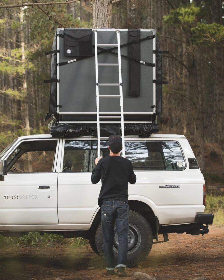 Feldon Shelter Crow's Nest - Regular - Quick Set-up Grey Soft Shell Roof Top Tent