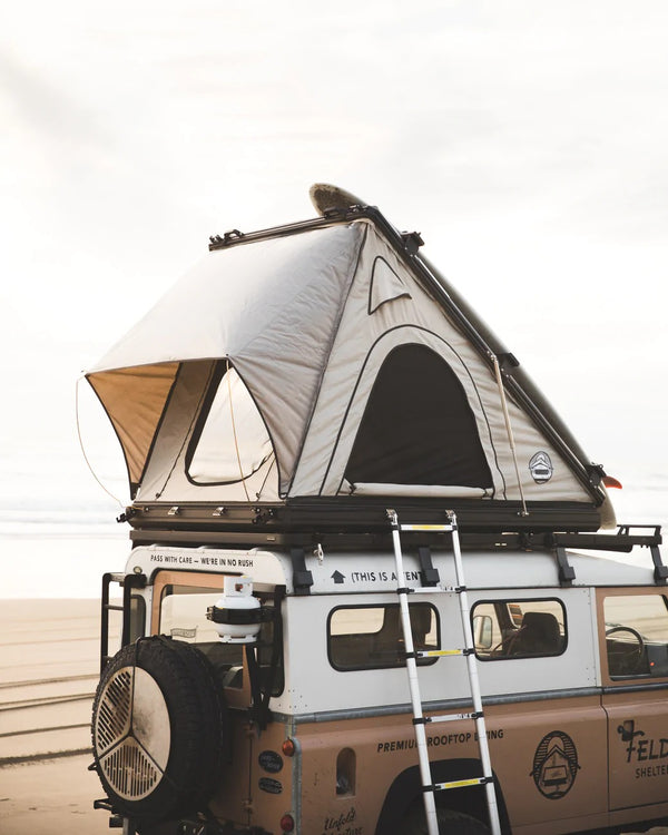 Feldon Shelter Hawk's Nest - Wide - Quick Set-up Hard Shell Roof Top Tent