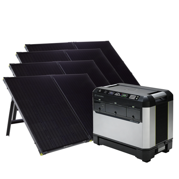 YetiPRO 4000 + (4) Boulder200 BC Solar Generator