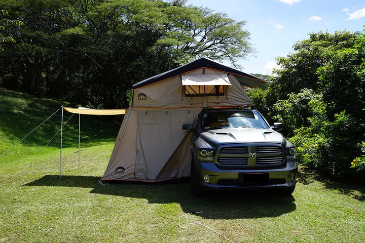 Guana Wanaka 55" 3 Person Soft Shell Annex Roof Top Tent