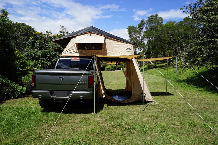 Guana Wanaka 55" 3 Person Soft Shell Annex Roof Top Tent