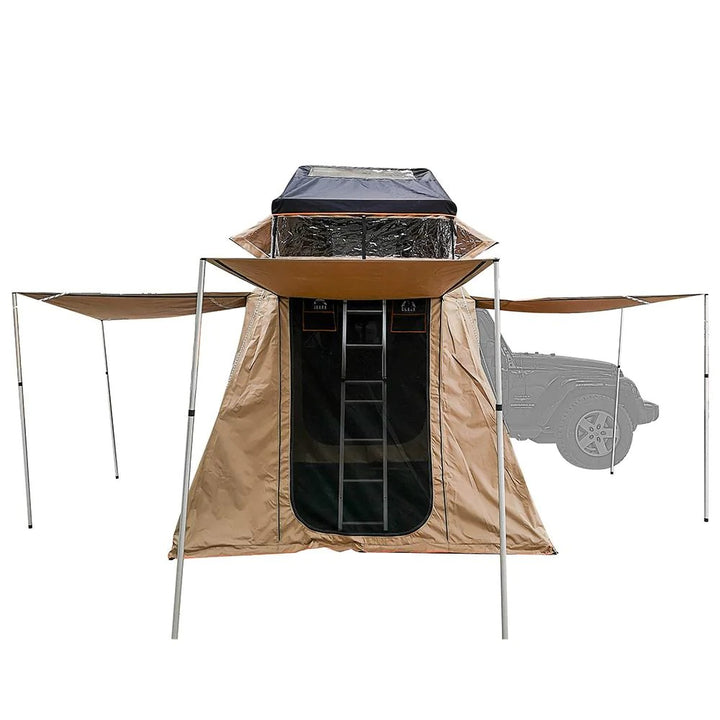 Guana Wanaka 55" 3 Person Soft Shell Annex Roof Top Tent