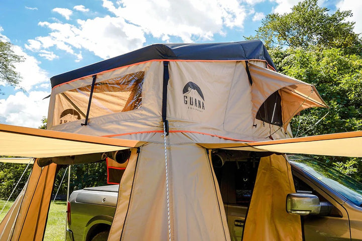 Guana Wanaka 64" Medium Annex 4 Person Soft Shell Roof Top Tent