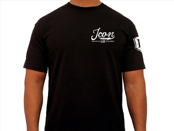 ICON Vintage-Logo Tee – Black, XXXL