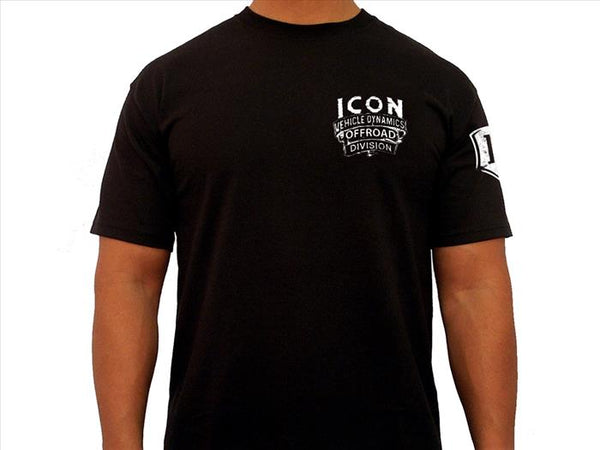 ICON Western-Logo Tee – Black, Small