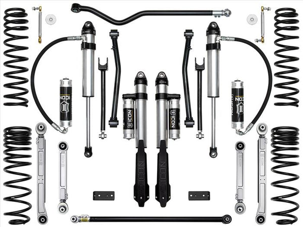 ICON 2020-Up Jeep Gladiator, 2.5" Lift, Stage 7 Suspension System, Billet UCA