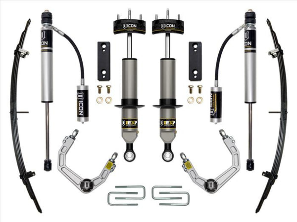 ICON 2005-2023 Toyota Tacoma, 0-2" Lift, Stage 3 EXP Suspension System, Billet UCA