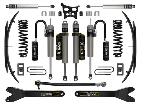 ICON 2023 Ford F-250/F-350 Super Duty 4WD Gas, 2.5" Lift, Stage 5 Suspension System w/ Radius Arms and Expansion Packs