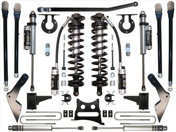 ICON 2005-2010 Ford F250/F350, 4-5.5" Lift, Stage 5 Coilover Conversion System