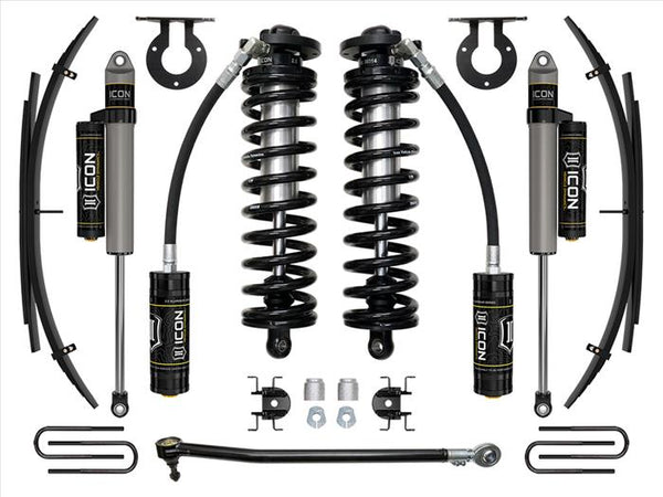 ICON 17-23 Ford F250/F350, 2.5-3" Lift, Stage 3 Coilover System w/ Leaf Springs