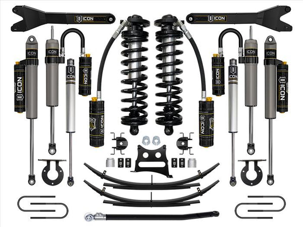 ICON 08-10 Ford F250/F350, 2.5-3" Lift, Stage 6 Coilover System w/ Leaf Springs