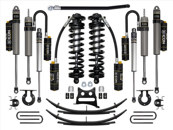 ICON 11-16 Ford F250/F350, 2.5-3" Lift, Stage 5 Coilover System w/ Leaf Springs