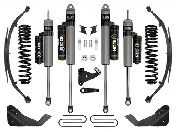 ICON 2005-07 Ford F250/F350, 7" Lift, Stage 4 Suspension System