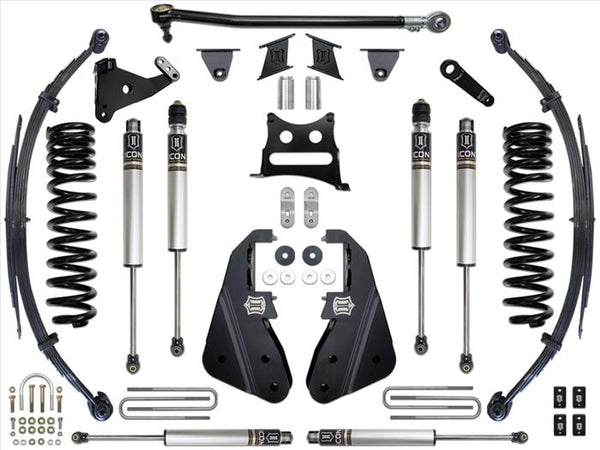ICON 2017-2022 Ford F250/F350, 7" Lift, Stage 1 Suspension System