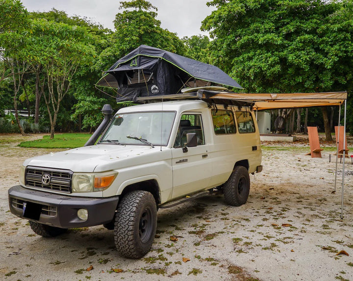 Guana Kamuk 48" Black Compact Soft Shell Roof Top Tent