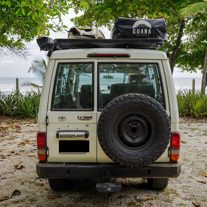 Guana Kamuk 48" Black Compact Soft Shell Roof Top Tent