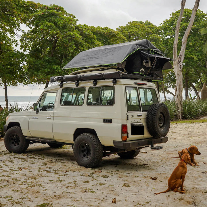 Guana Kamuk 48" Black Compact Soft Shell Roof Top Tent