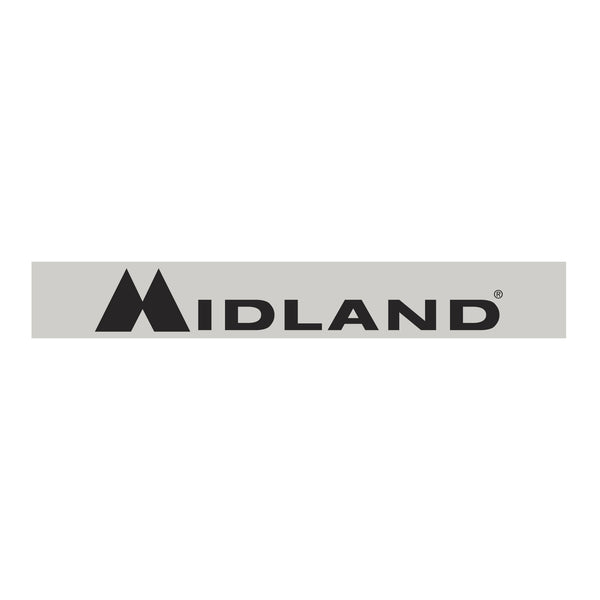 Midland Midland Decal - Black