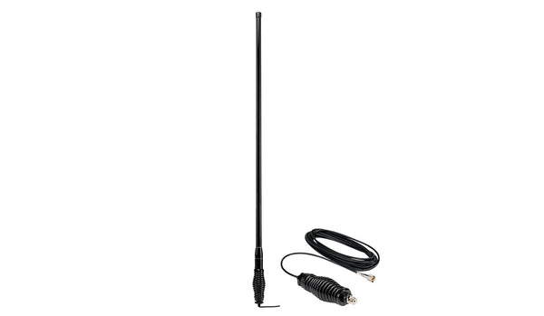 Midland MicroMobile® MXAT04VP 6.6dB Gain Highland™ Tall Heavy-Duty Bullbar Antenna System