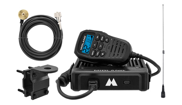 Midland MXT575VP4-WHIP MicroMobile®Two-Way Radio