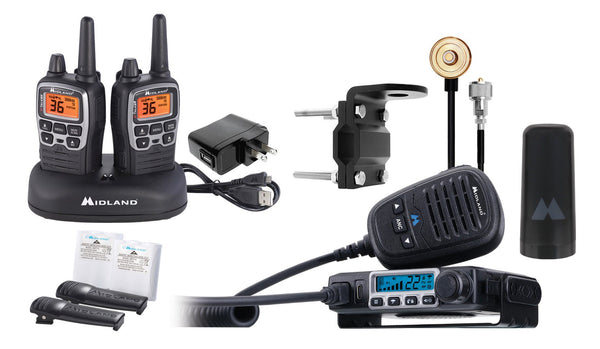 Midland MXT71AGVP® Two-Way Radio Bundle