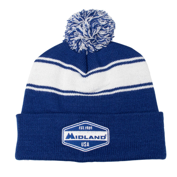 Midland MIDLAND EST. "1959" CREST PATCH BLUE BEANIE