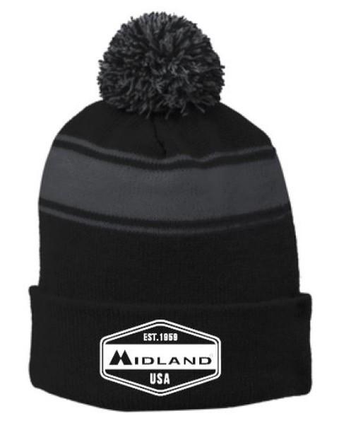 Midland Midland Est. "1959" Crest Patch Black Beanie