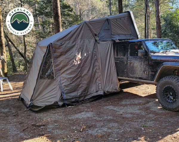 Overland Vehicle Systems 18089902 Bushveld - Roof Top Tent with Annex