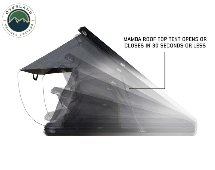 Overland Vehicle Systems Mamba III - Hard Shell Roof Top Tent