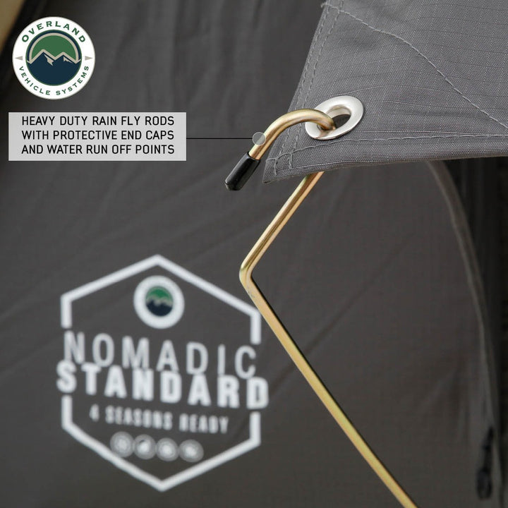 Overland Vehicle Systems Nomadic 3 Standard - Soft Shell Roof Top Tent