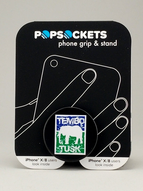 Pop Sockets with TemboTusk Logo