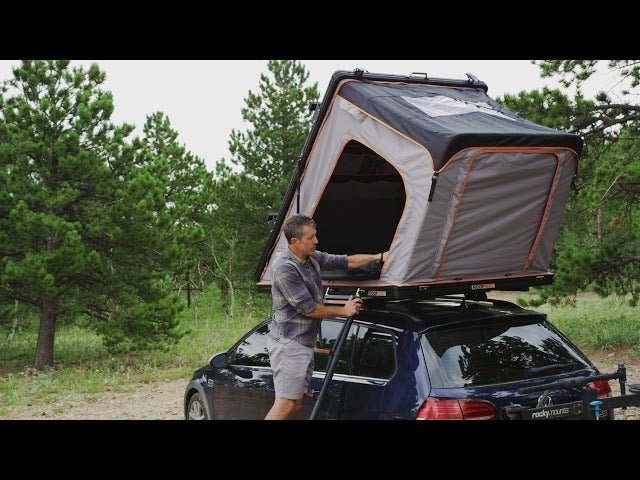 Roofnest Falcon Pro - Slim Clamshell Style Hard Shell Roof Top Tent