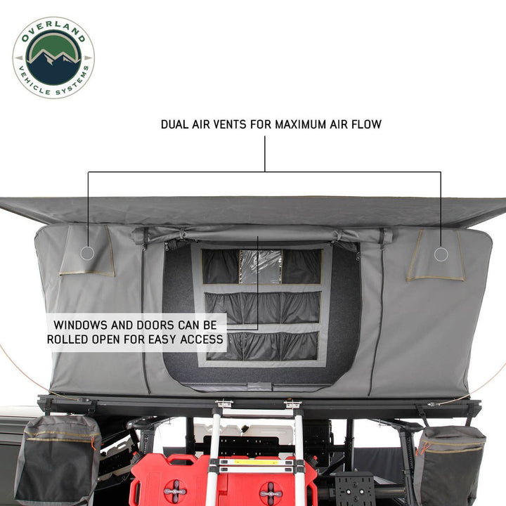 Overland Vehicle Systems Sidewinder - Side Opening Hard Roof Top Tent